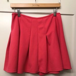 Soft Pleated Pink Skirt